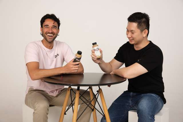 Prefer Coffee CEO Jake Berber and Co founder Jie Tan
