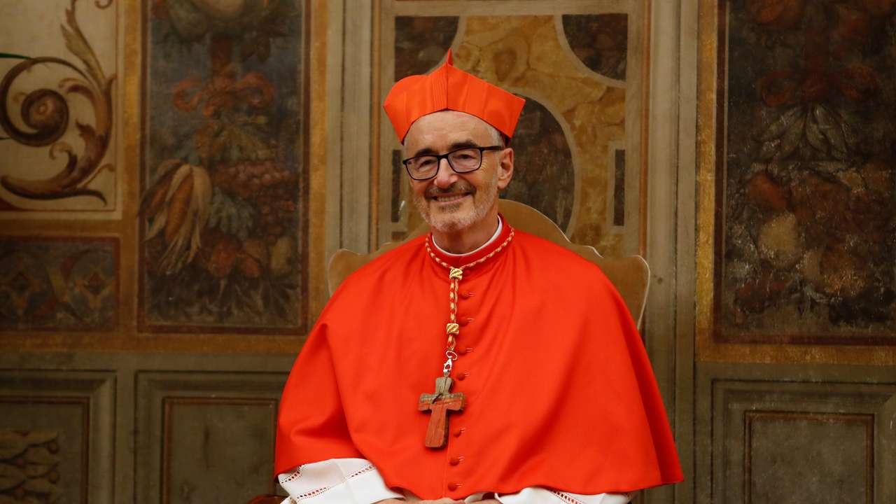 13 new cardinals attend a consistory ceremony at the Vatican
