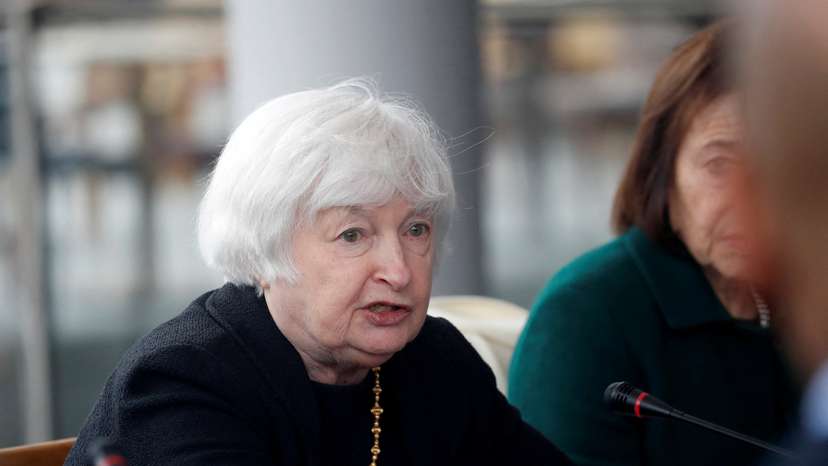 FILE PHOTO: U.S. Treasury Secretary Janet Yellen visits Mexico