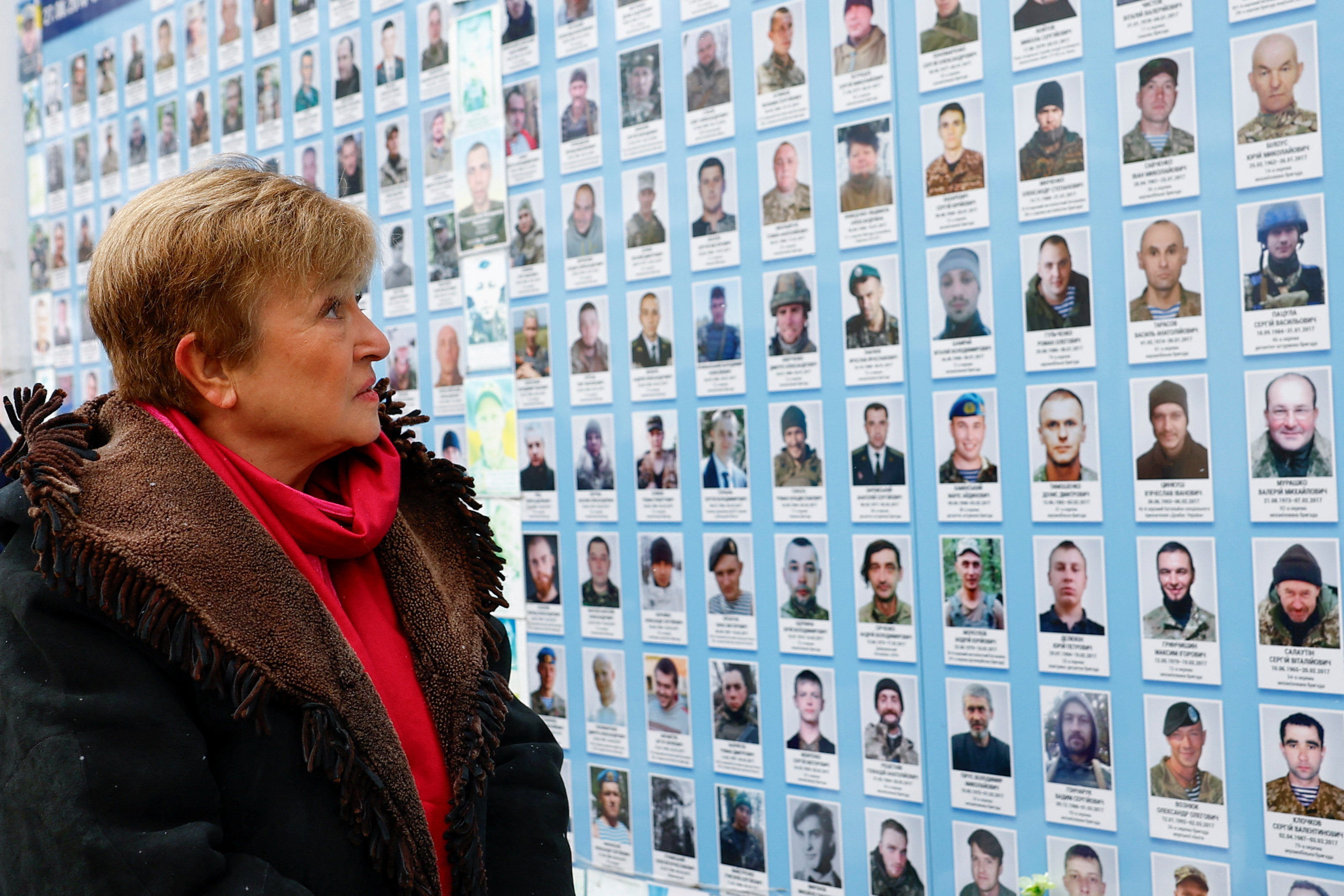 International Monetary Fund (IMF) Managing Director Georgieva visits Kyiv