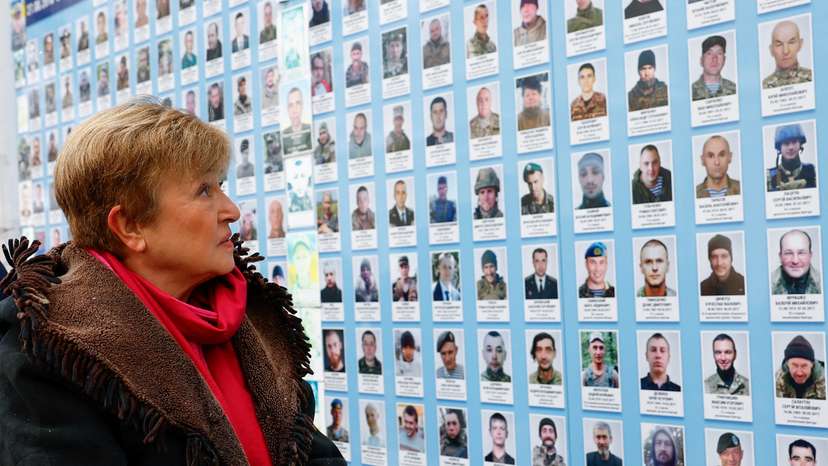 International Monetary Fund (IMF) Managing Director Georgieva visits Kyiv