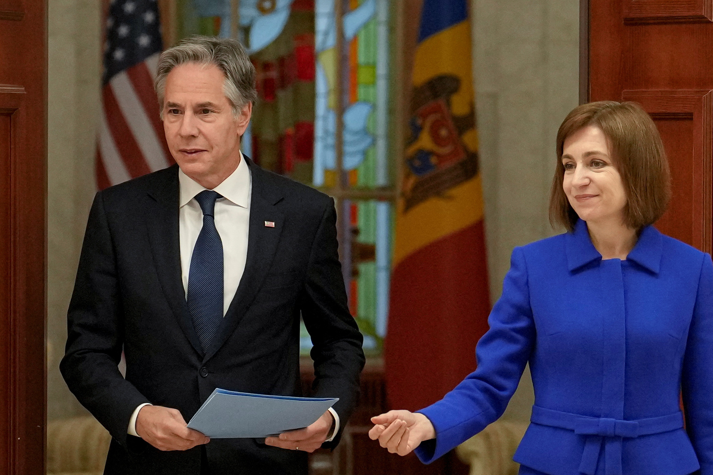 Antony Blinken visits Chisinau