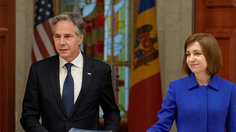 Antony Blinken visits Chisinau
