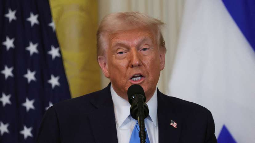 U.S. President Trump meets Israeli PM Netanyahu in Washington