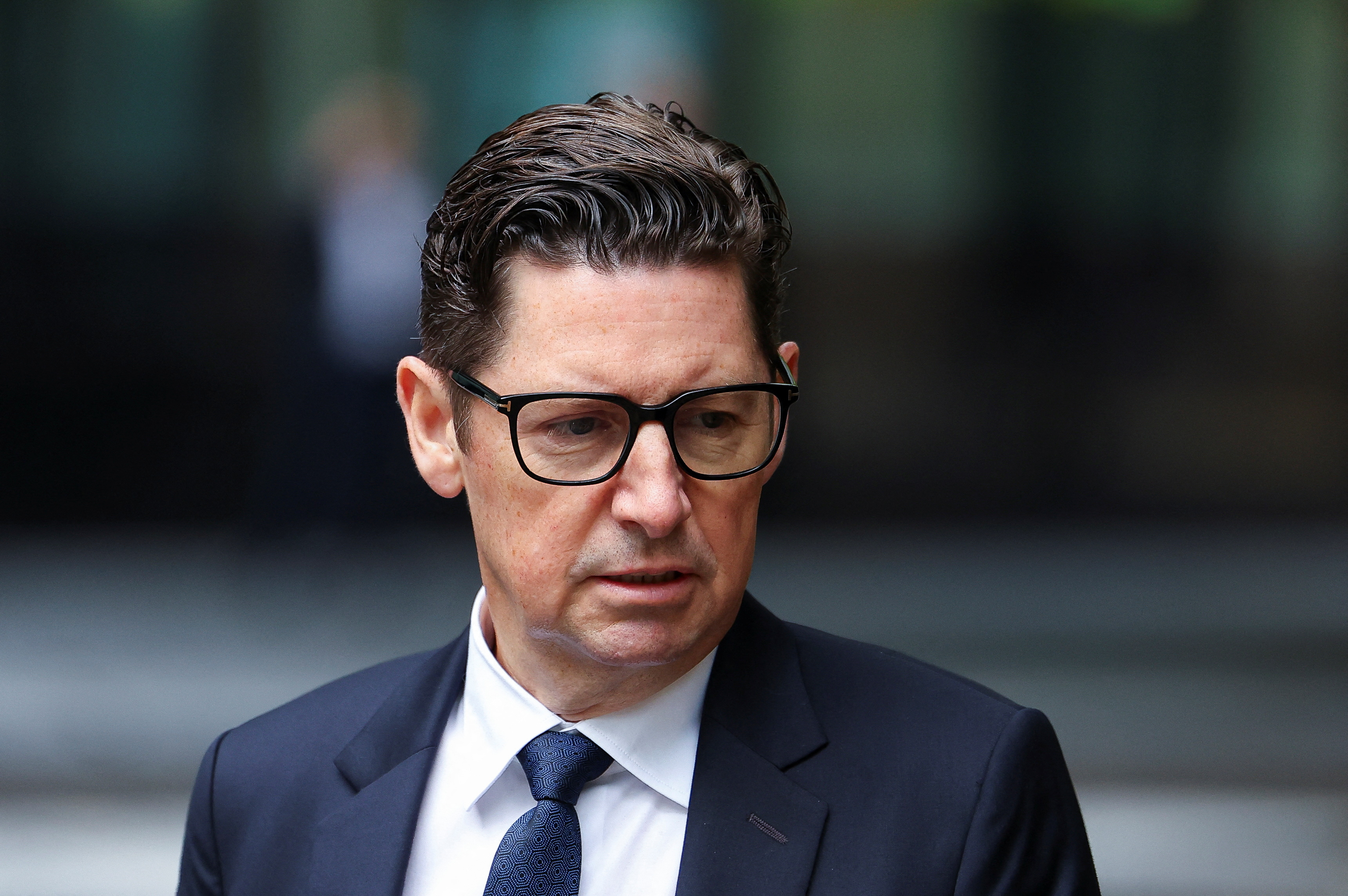 Glencore's former head of oil Beard appears at Southwark Crown Court, in London