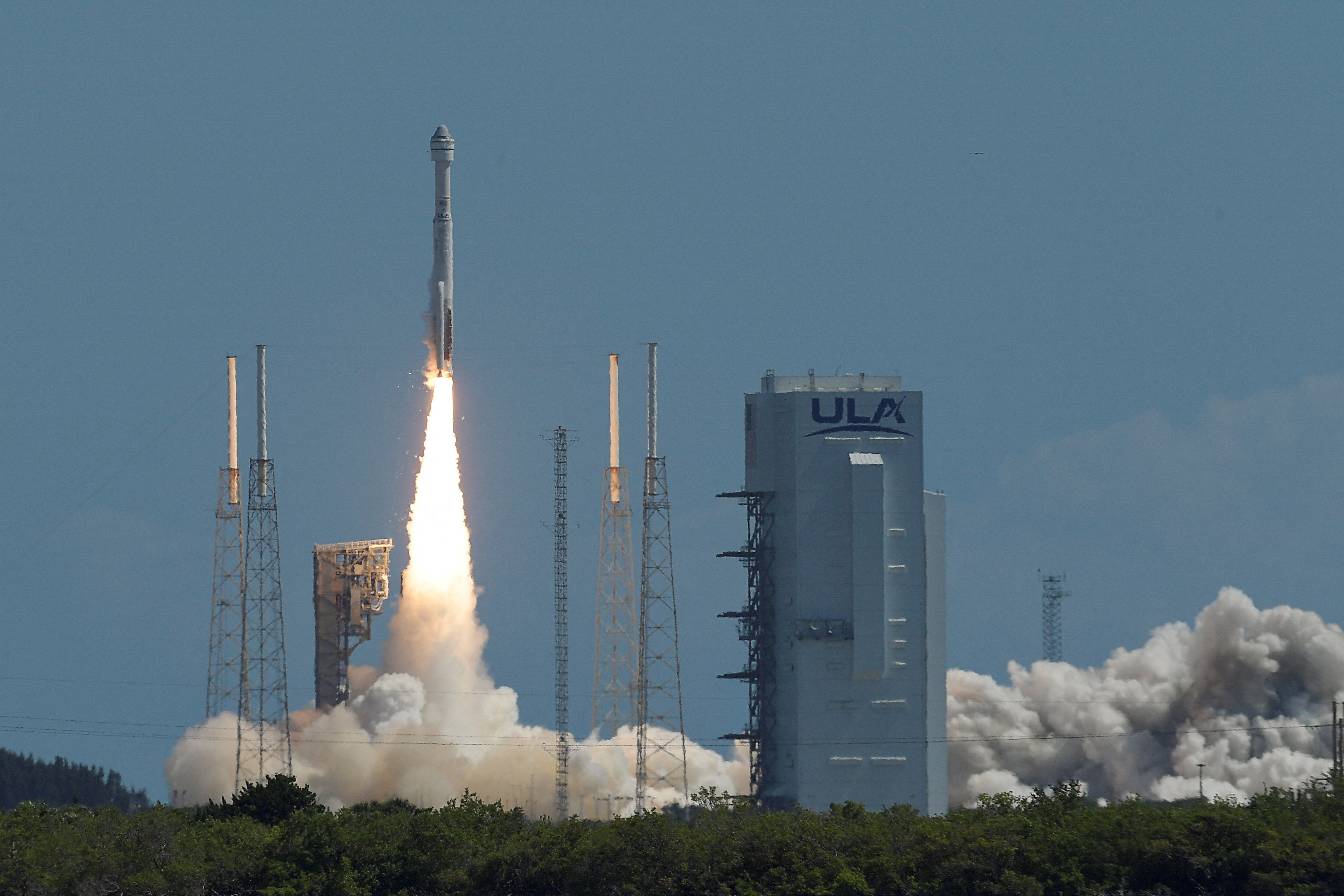 FILE PHOTO: Boeing's Starliner-1 Crew Flight Test (CFT) mission on a United Launch Alliance Atlas V rocket to the International Space Station, in Cape Canavera