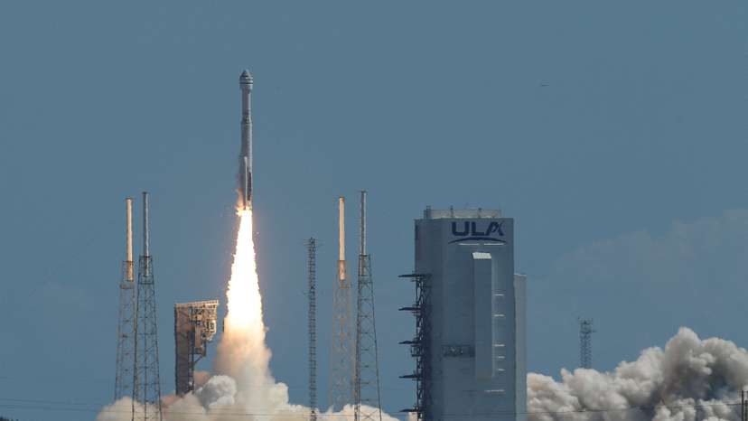 FILE PHOTO: Boeing's Starliner-1 Crew Flight Test (CFT) mission on a United Launch Alliance Atlas V rocket to the International Space Station, in Cape Canavera