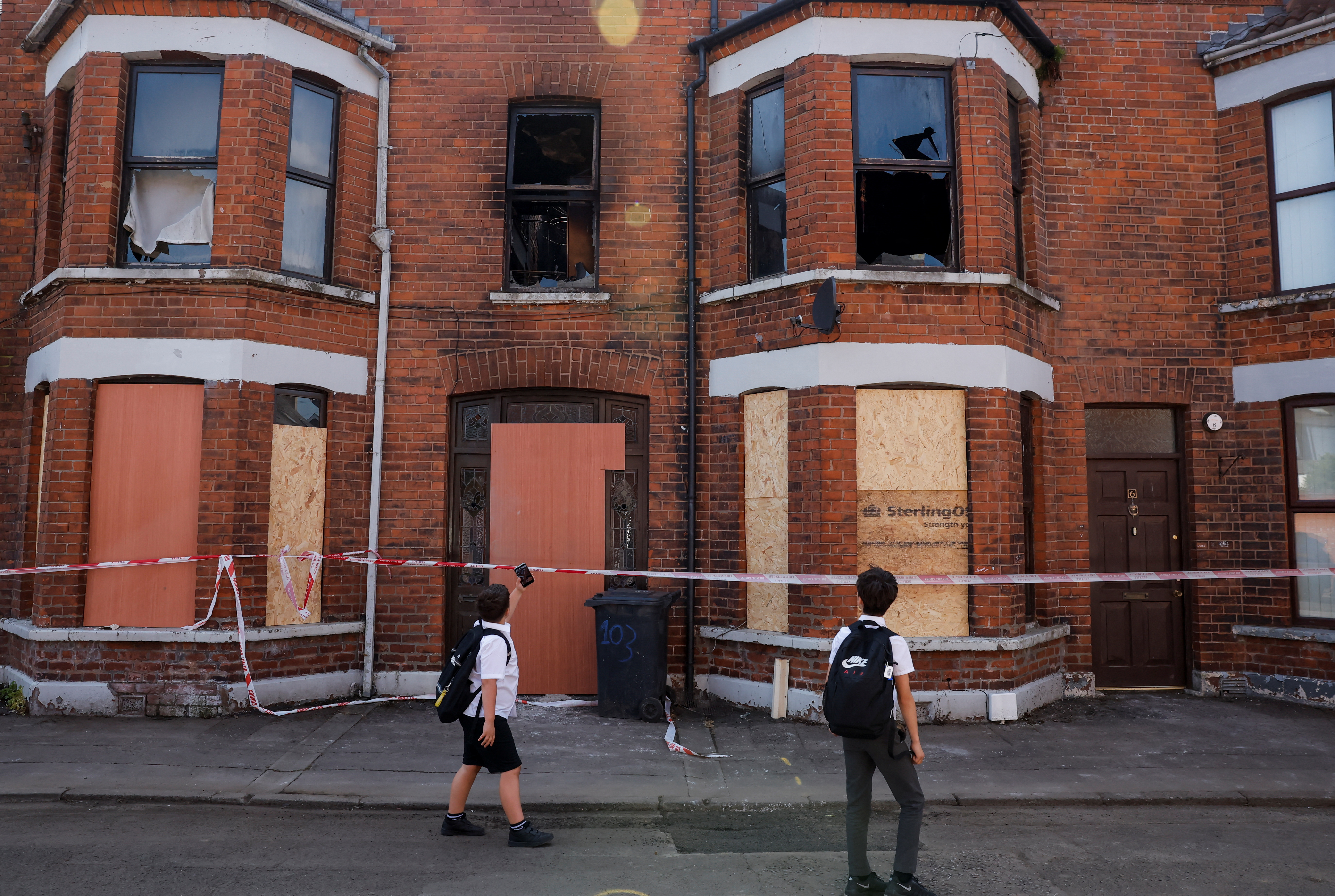 Riots in Ballymena