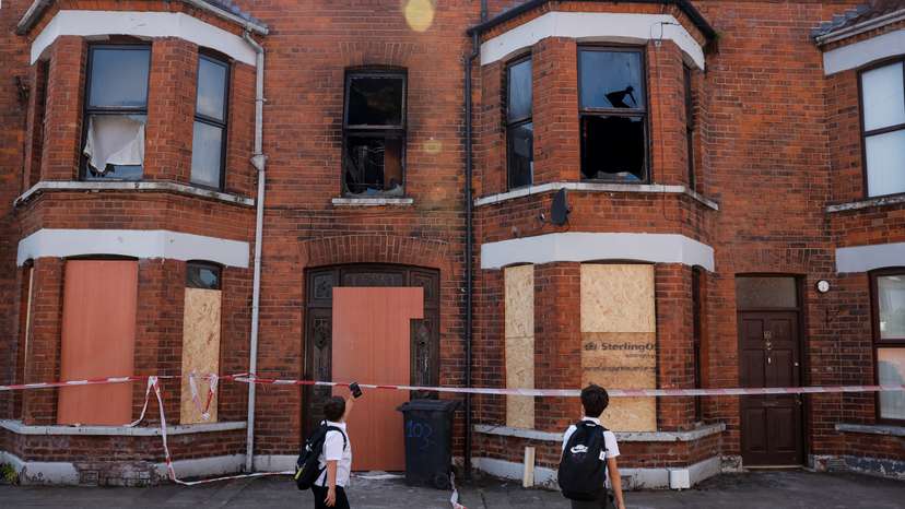 Riots in Ballymena