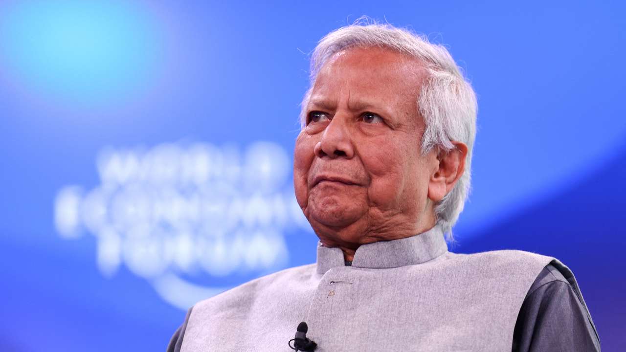 FILE PHOTO: Muhammad Yunus, interim head of the Bangladesh government