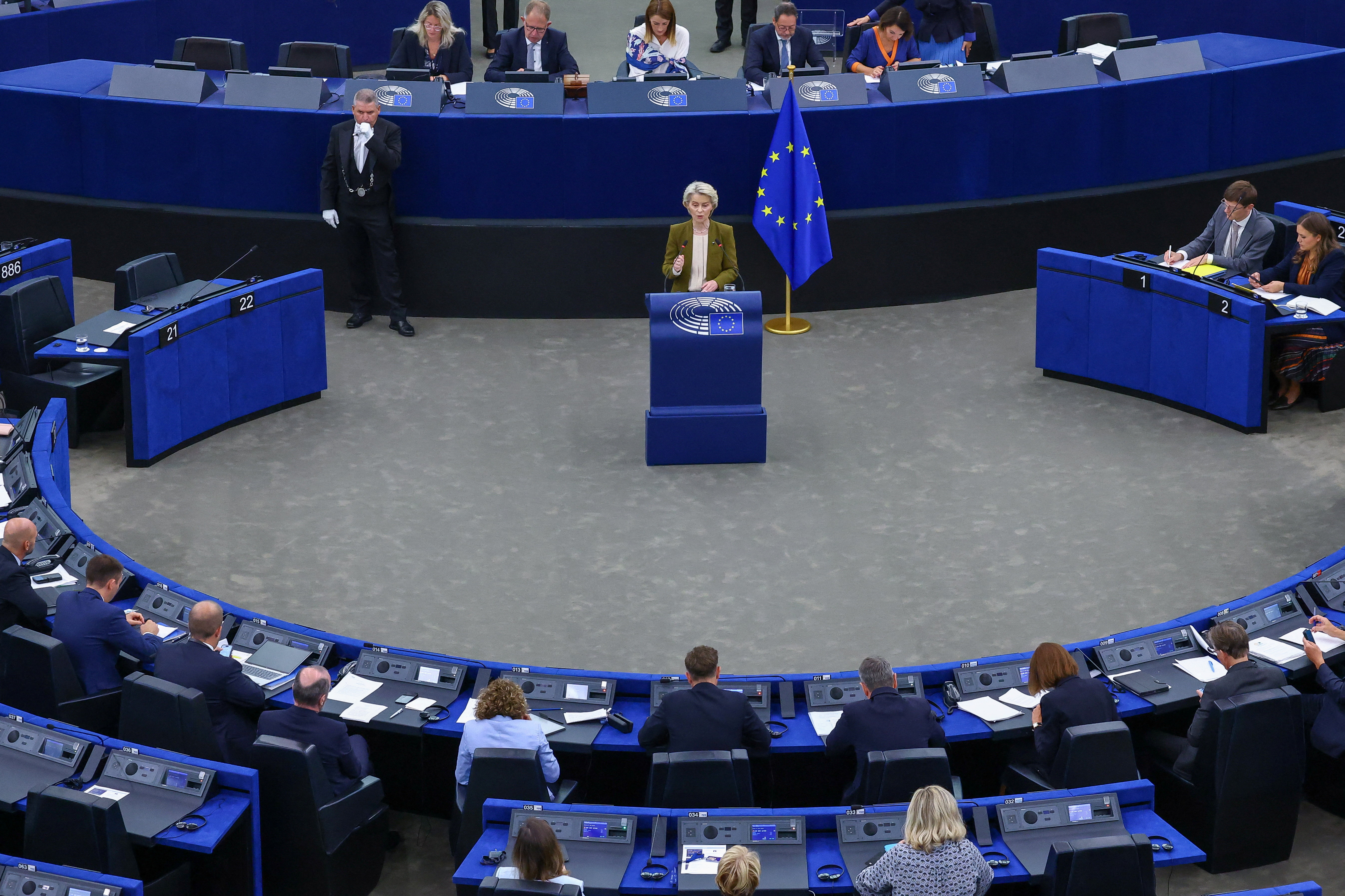 State of the European Union address in Strasbourg