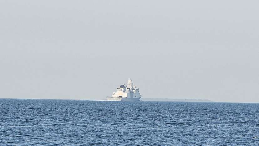 Denmark's Navy mission in the Red Sea