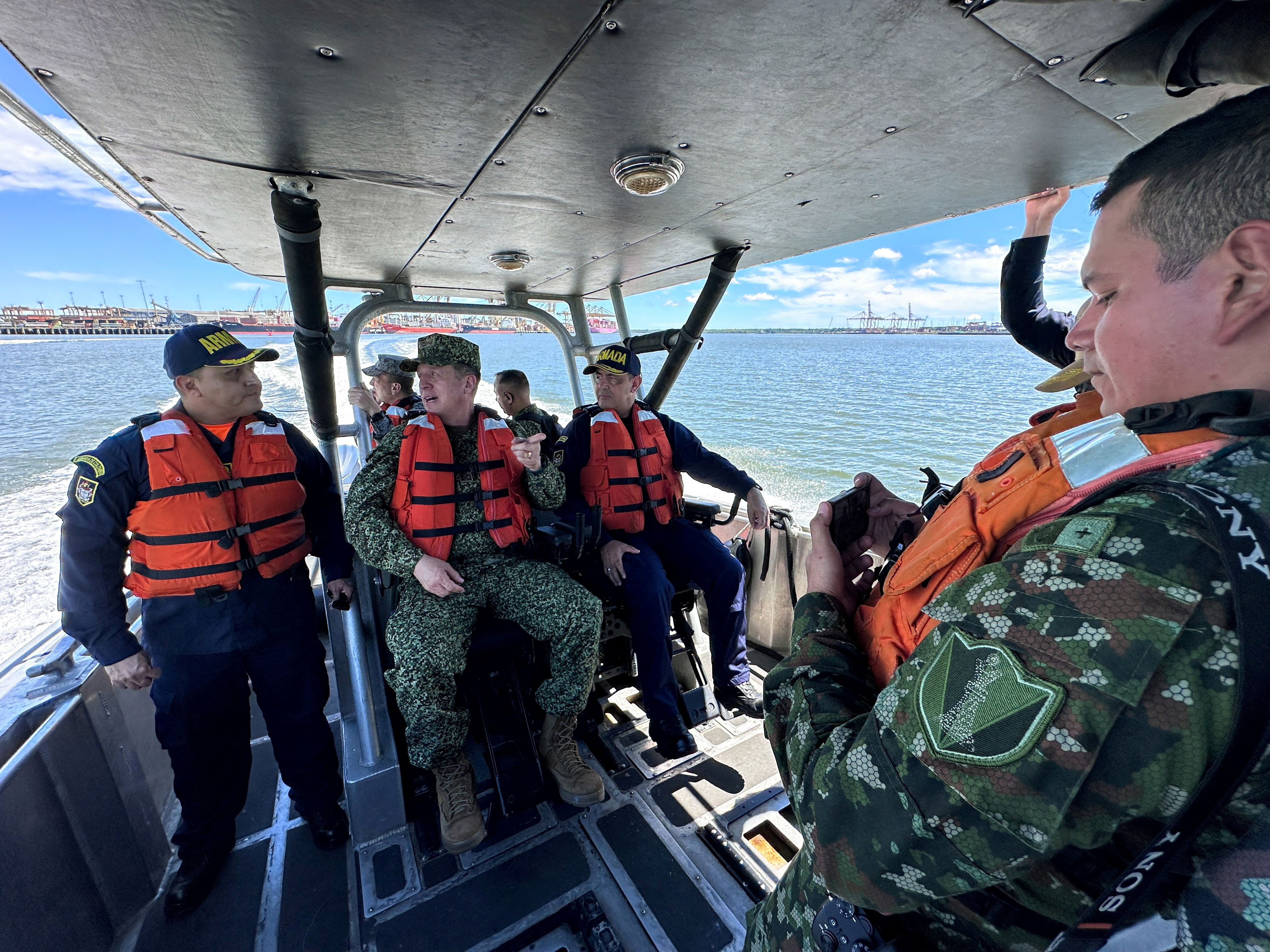 FILE PHOTO: Increased military security in Buenaventura