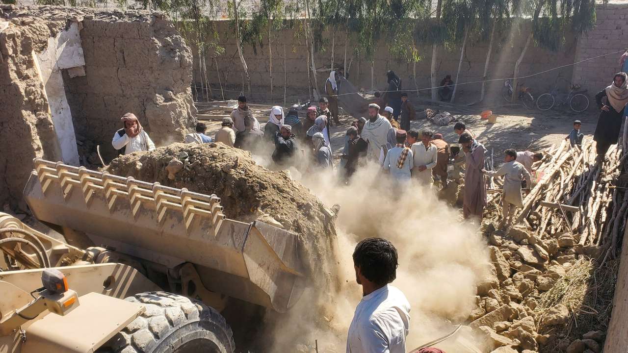FILE PHOTO: Aftermath of the Pakistani airstrikes in Bihsud district, Nangarhar province