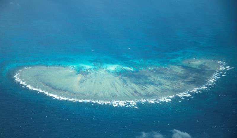 Philippine Coast Guard flyby over the South China Sea