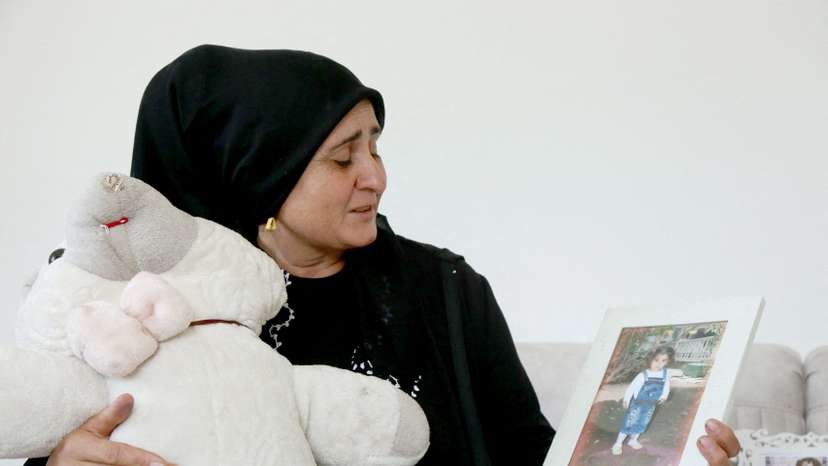 Mother of Narin Guran at their home in Tavsantepe Village near Diyarbakir