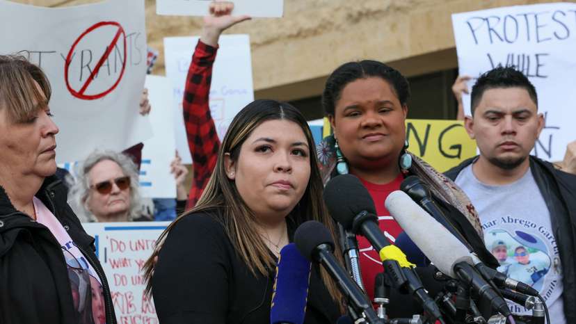 Hearing in the case related to Kilmar Abrego Garcia, the Salvadoran man who was deported without due process, in Greenbelt