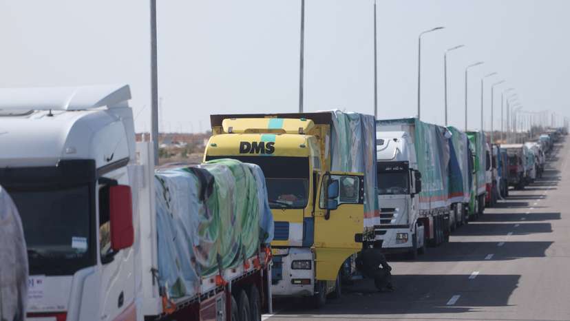 Rafah border crossing amid a ceasefire between Israel and Hamas