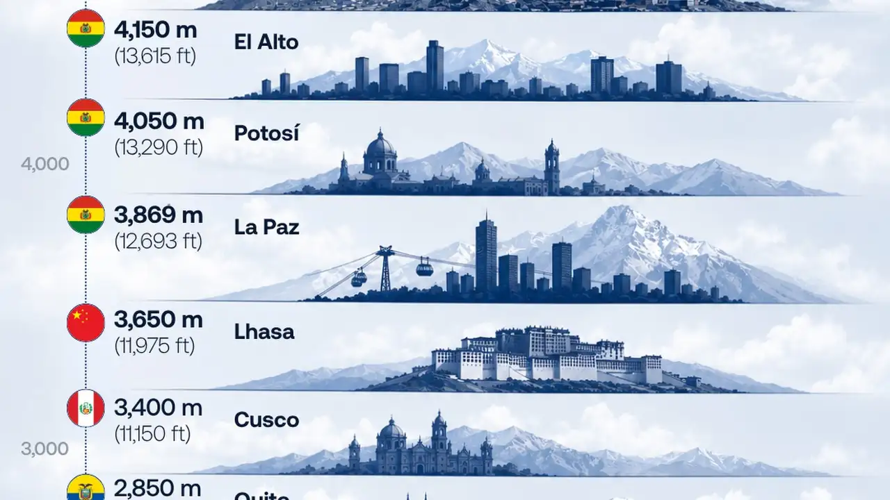 World's highest settlements above the clouds