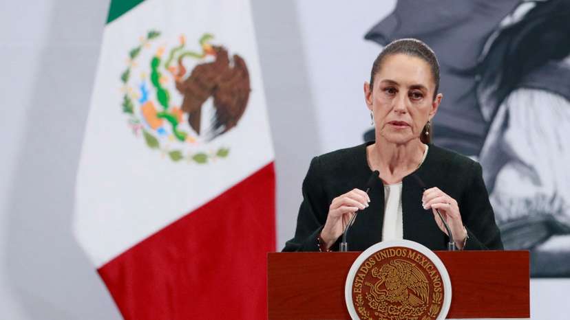 Mexico's President Sheinbaum holds press conference after phone call with U.S. President Trump