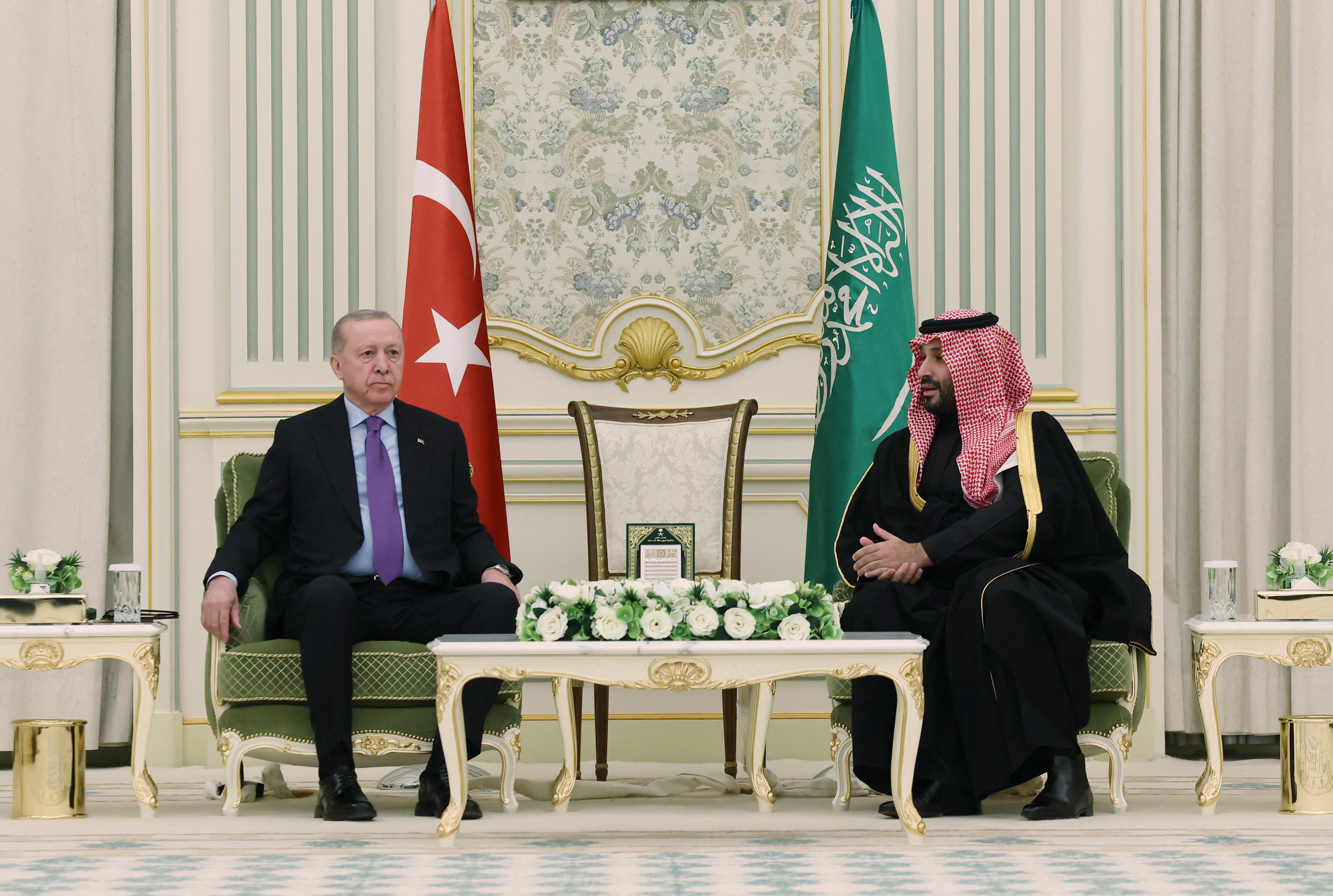 Turkish President Erdogan visits Saudi Arabia