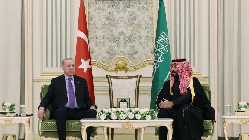 Turkish President Erdogan visits Saudi Arabia