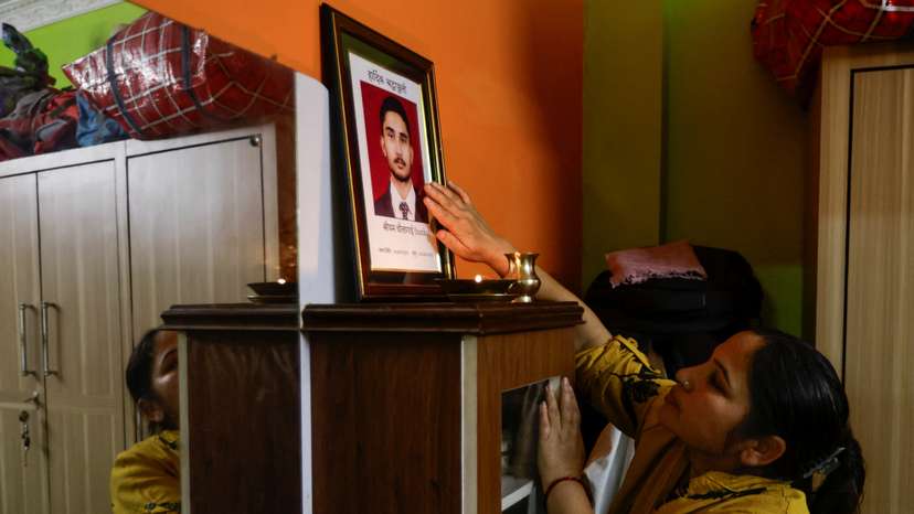 Nepal families mourn their dead in protest as the nation celebrates annual festival