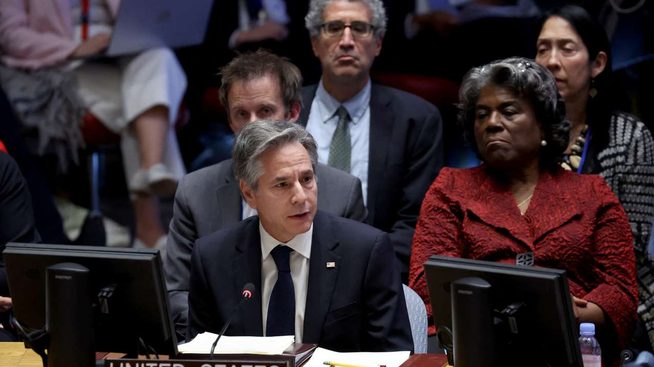 U.N. Security Council holds a quarterly open debate on the Middle East in New York