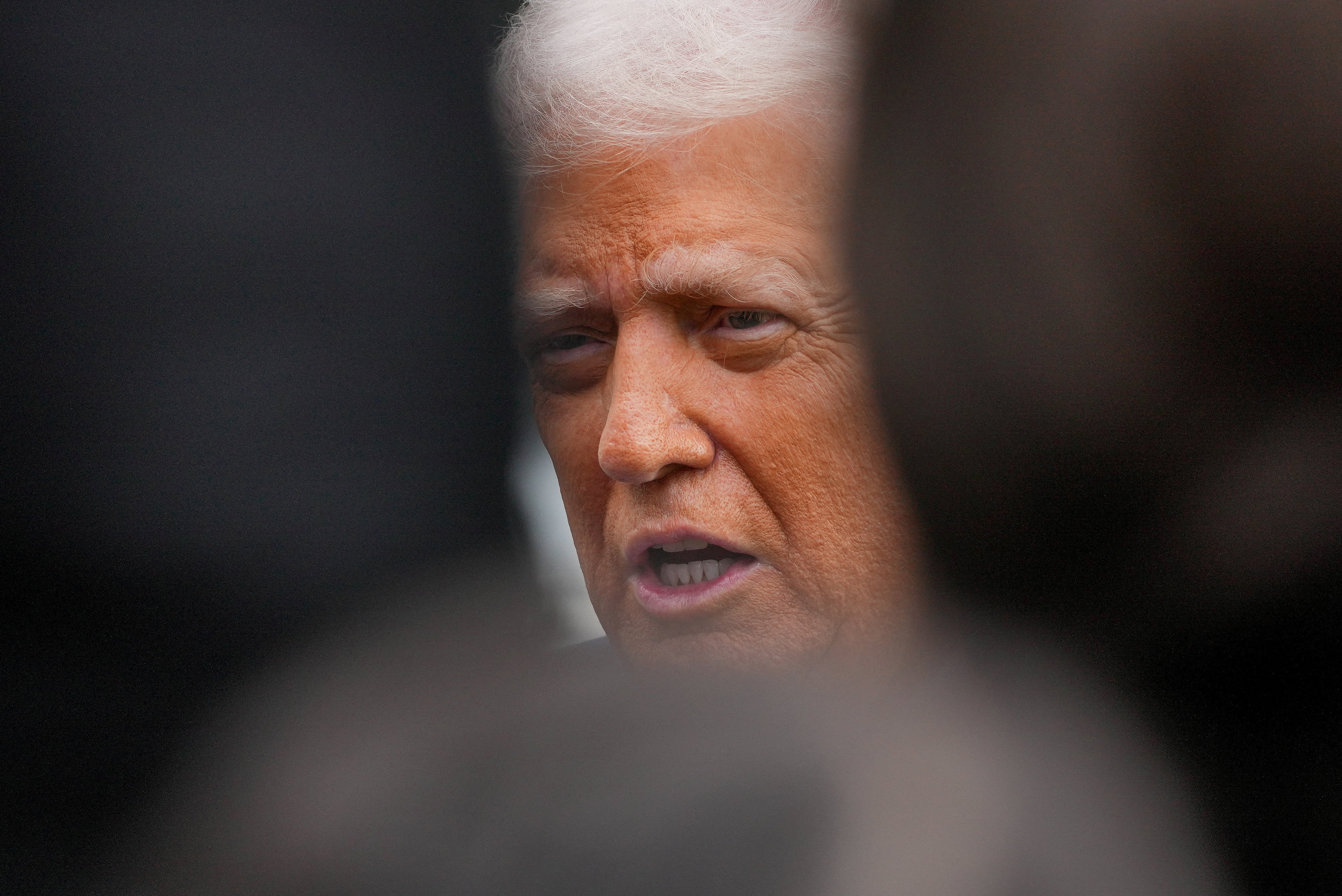 U.S. President Trump departs for a state visit to Britain