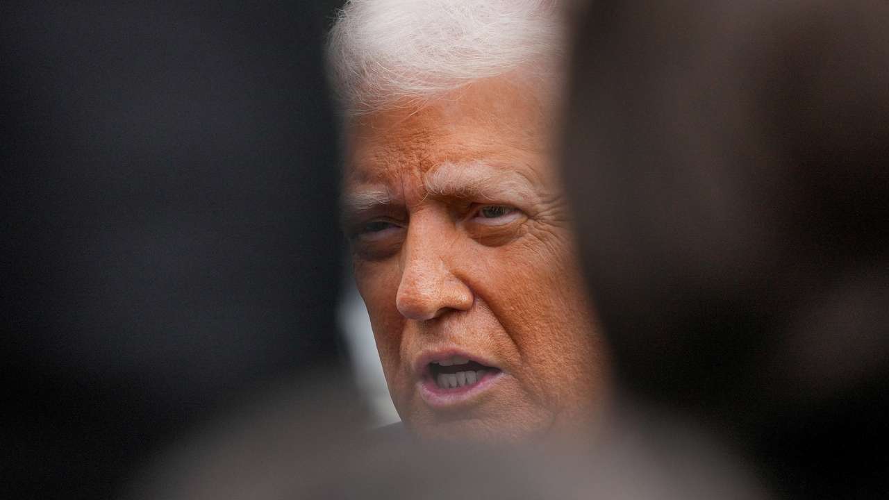 U.S. President Trump departs for a state visit to Britain