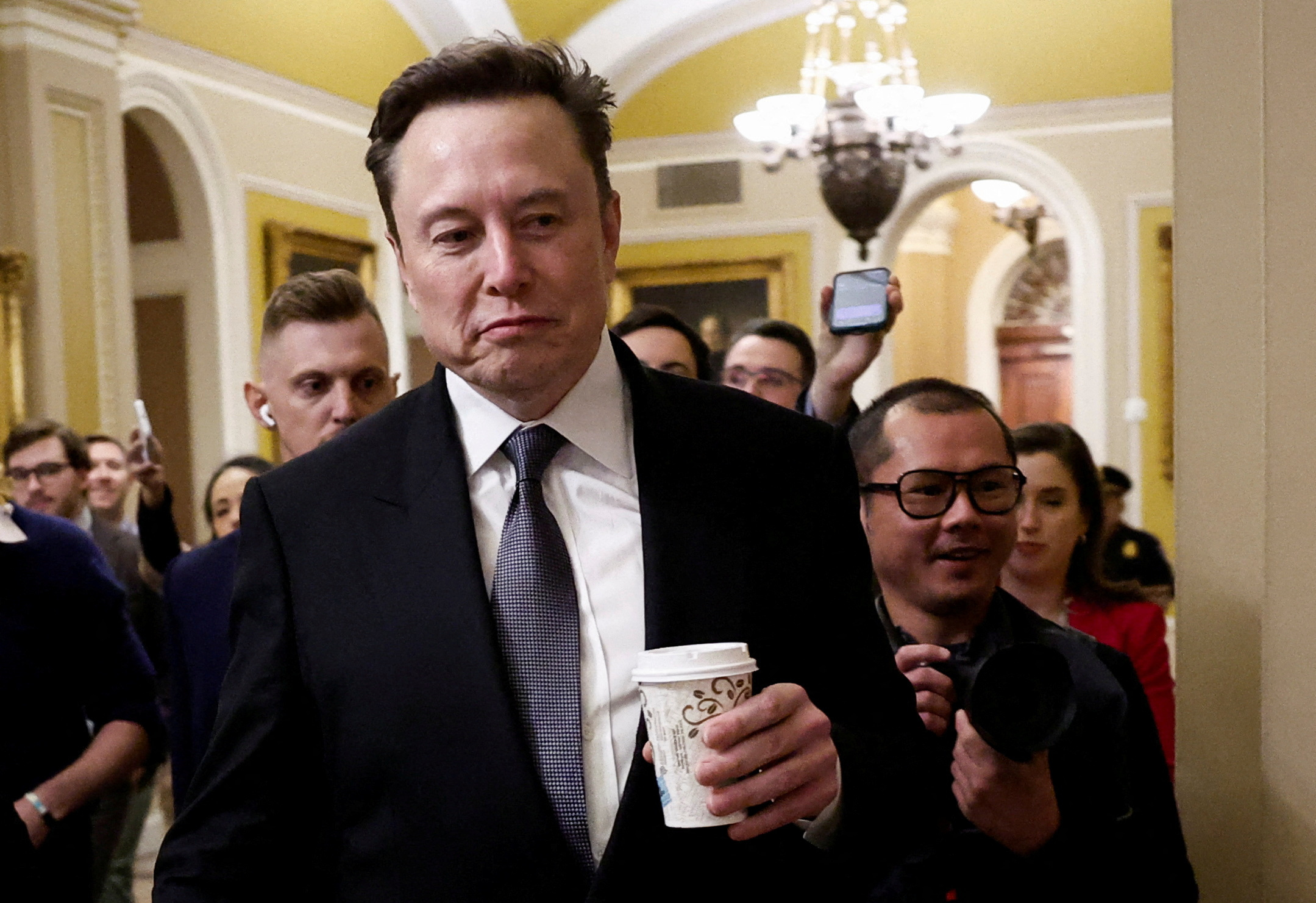 Members of US Congress meet with Musk and Ramaswamy on Trump's government efficiency plan
