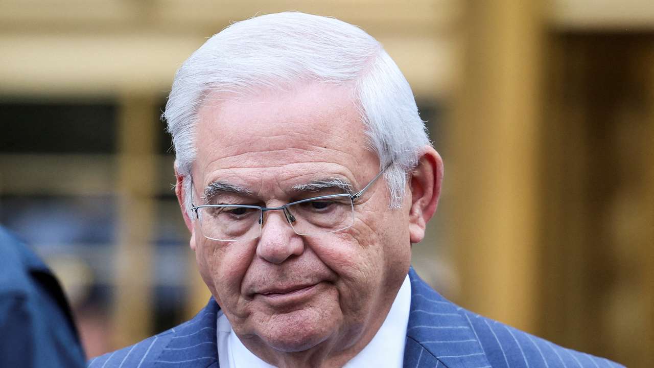 FILE PHOTO: U.S. Senator Robert Menendez (D-NJ) trial in connection with an alleged corrupt relationship with three New Jersey businessmen, in New York City
