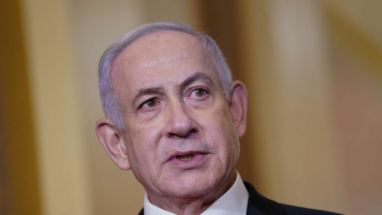 Israeli Prime Minister Netanyahu meets with U.S. House Speaker Johnson at Capitol in Washington