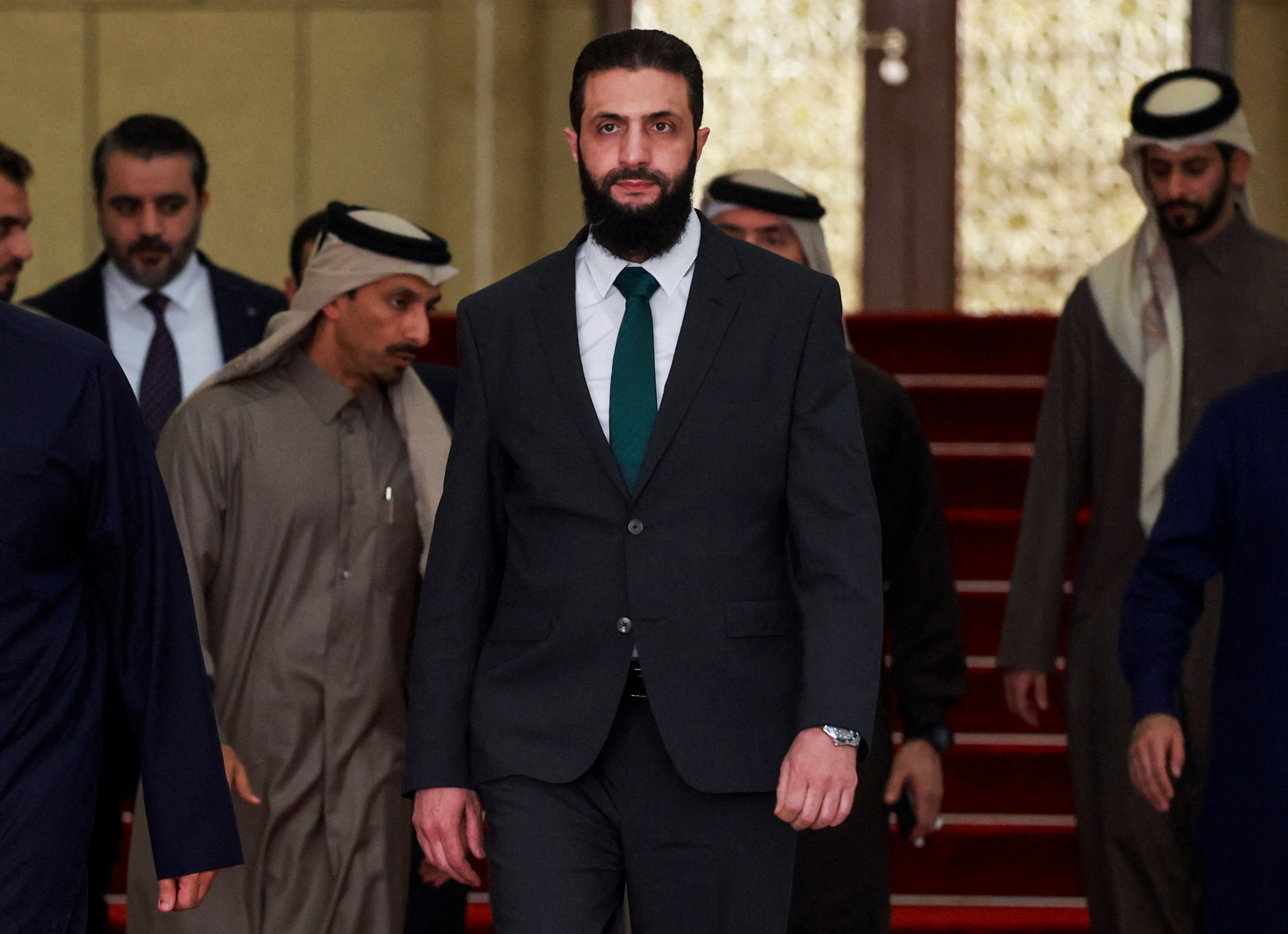 Qatar's Minister of State Mohammed bin Abdulaziz Al-Khulaifi visits Damascus