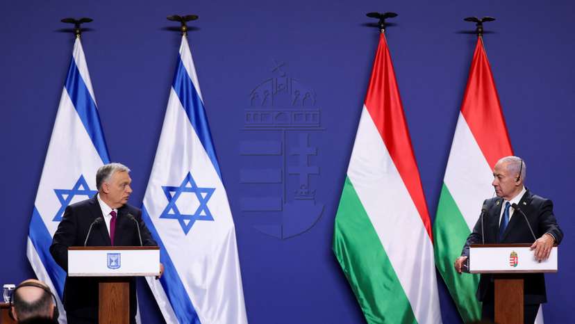 Israeli Prime Minister Benjamin Netanyahu visits Hungary