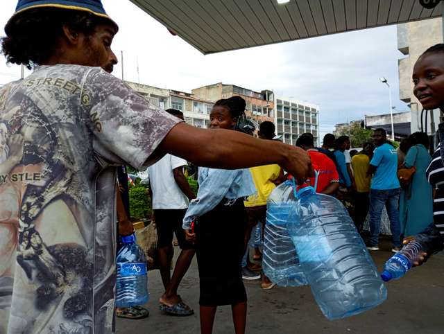 Mozambique ongoing demonstrations
