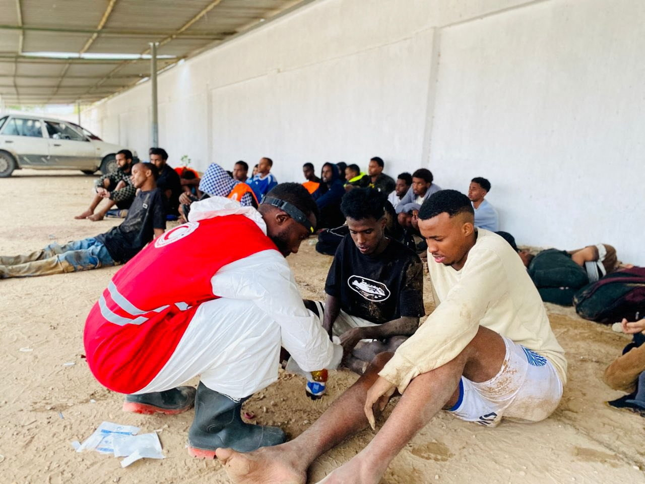 Migrant boat capsizes off the coast of Libya
