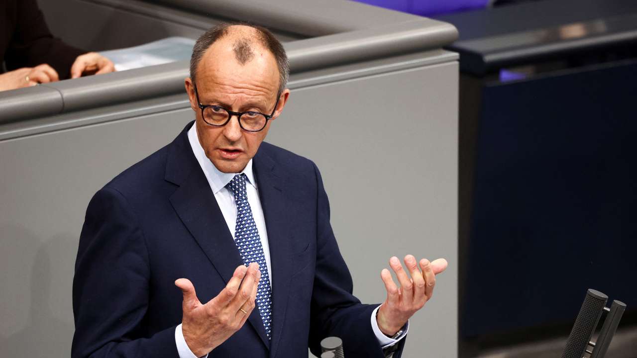 German parliament discusses €500-billion fund and revamp of borrowing rules ahead of the formation of a new parliament, in Berlin