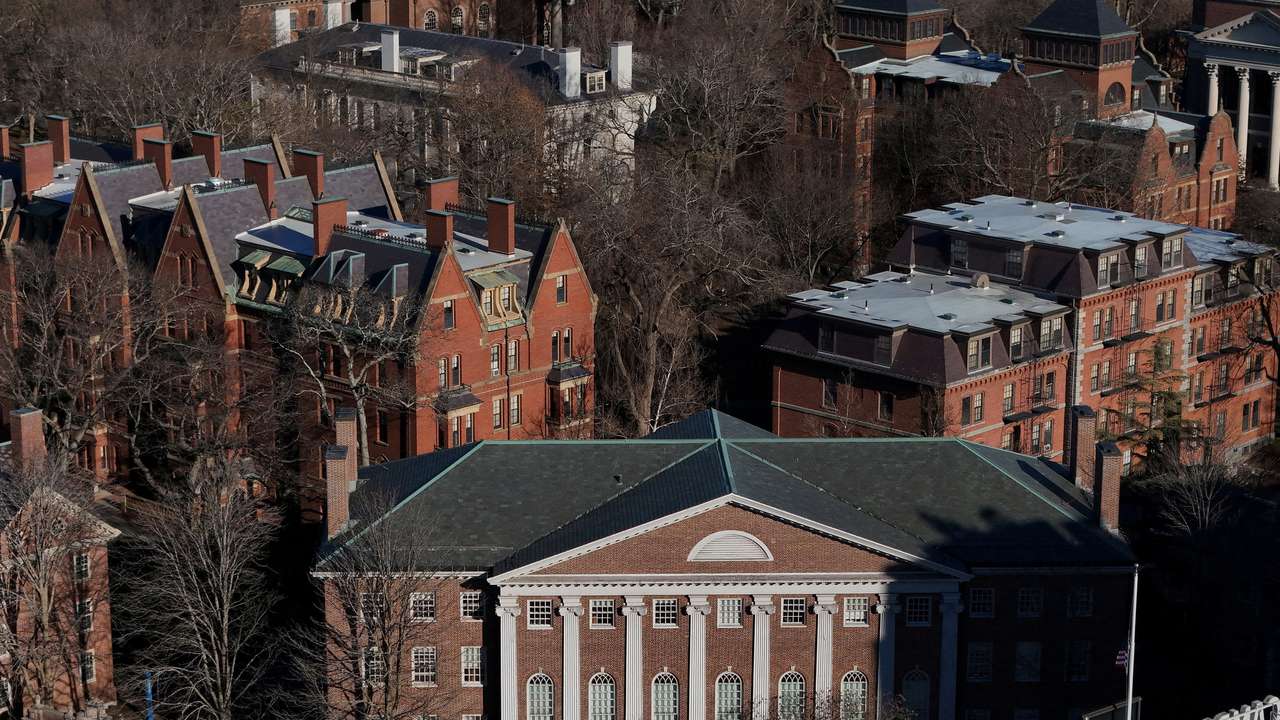 FILE PHOTO: Harvard University sits in Cambridge