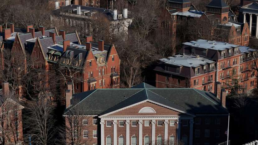 FILE PHOTO: Harvard University sits in Cambridge