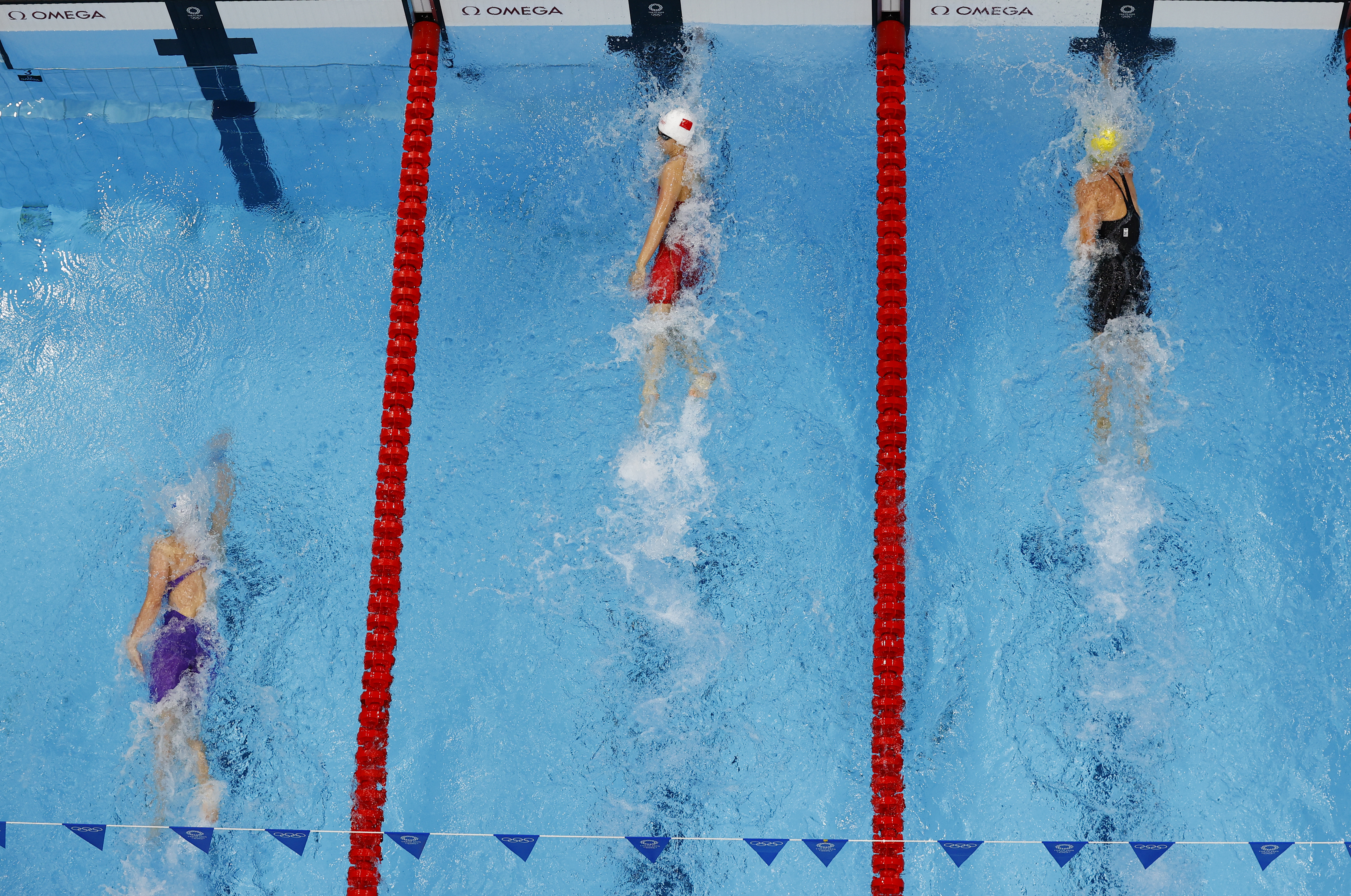 FILE PHOTO: Swimming - Mixed 4 x 100m Medley Relay - Heats