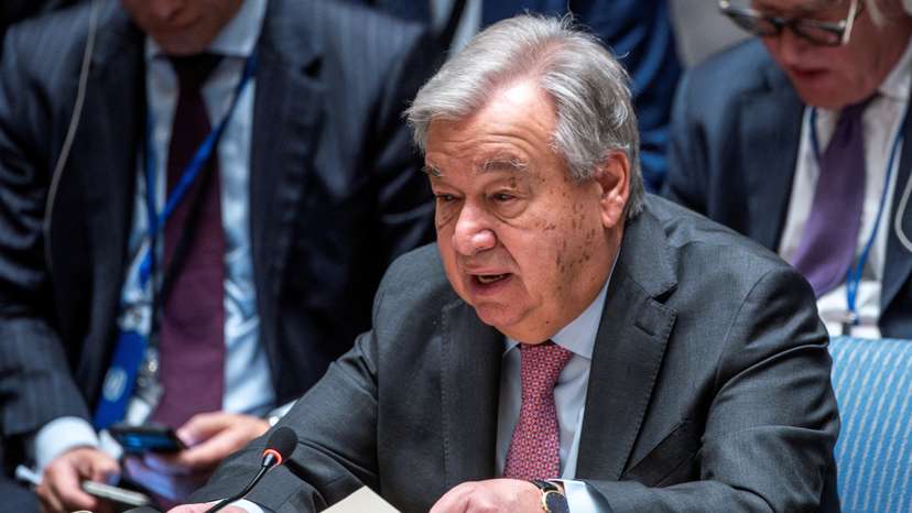 FILE PHOTO: U.N. Security Council meets to address the situation in the Middle East at a ministerial level, in New York