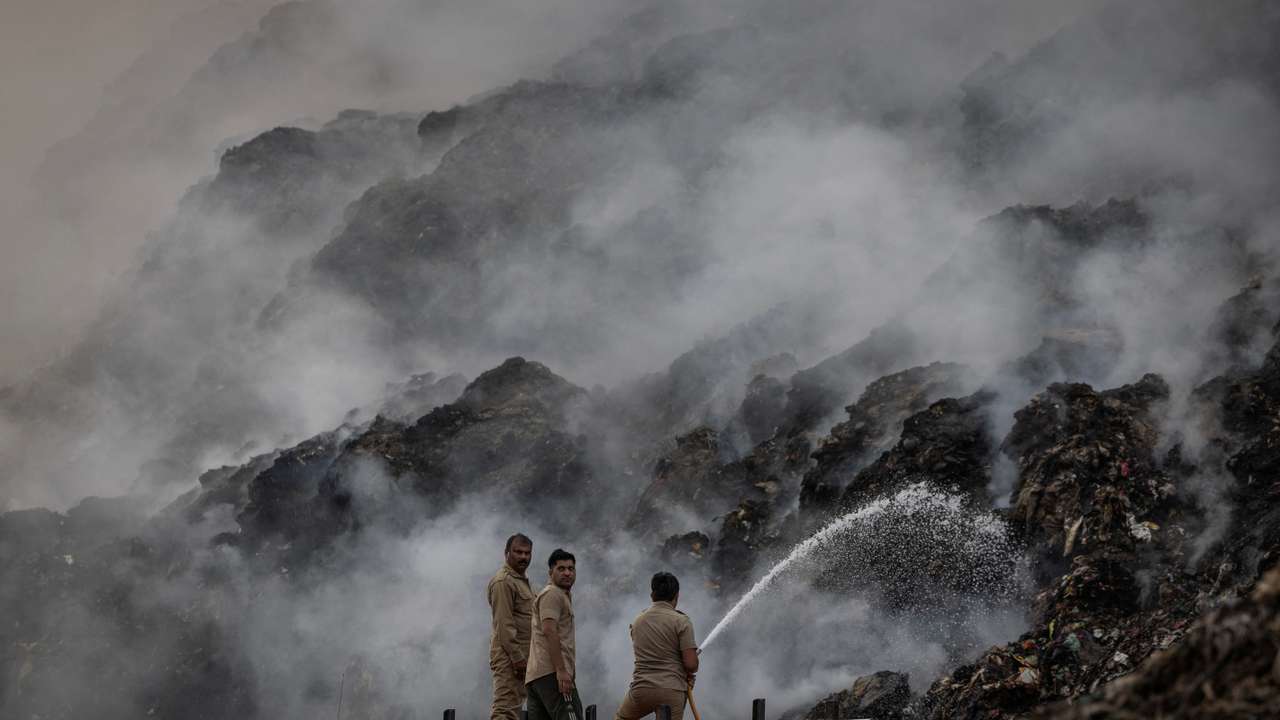 The Wider Image: Record heat, surging fires push Delhi's firefighters to the brink