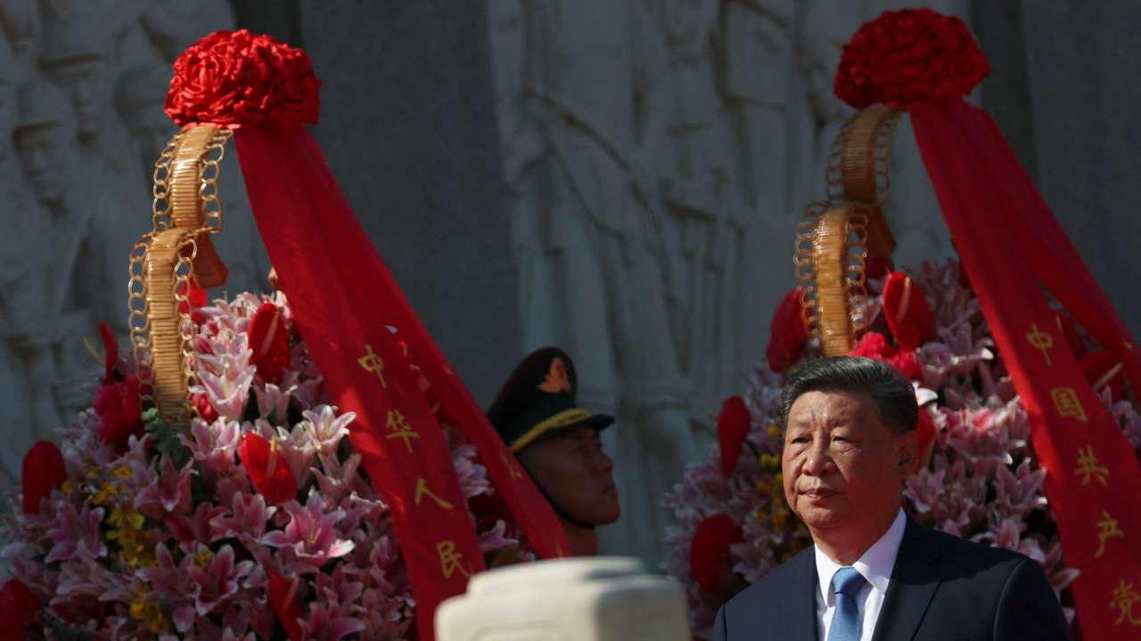Martyrs' Day on Tiananmen Square in Beijing