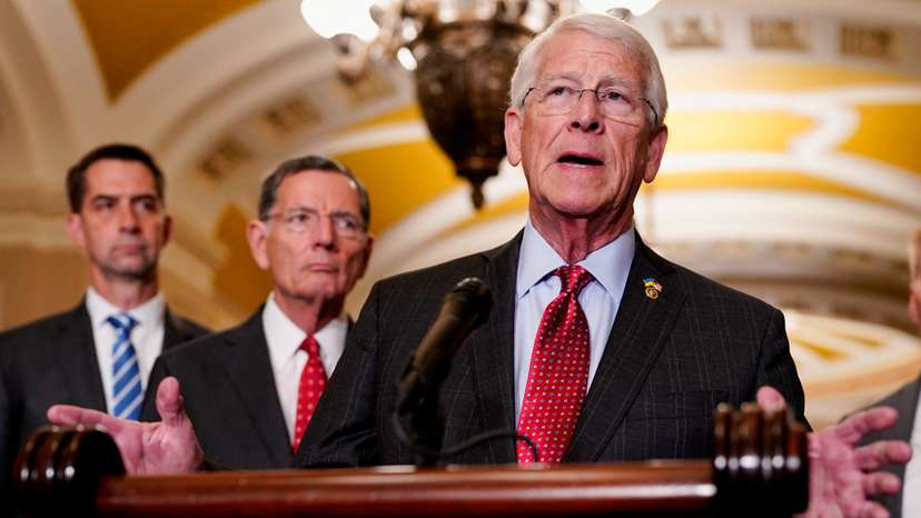 U.S. Senate Republicans' press conference after weekly policy luncheon in Washington