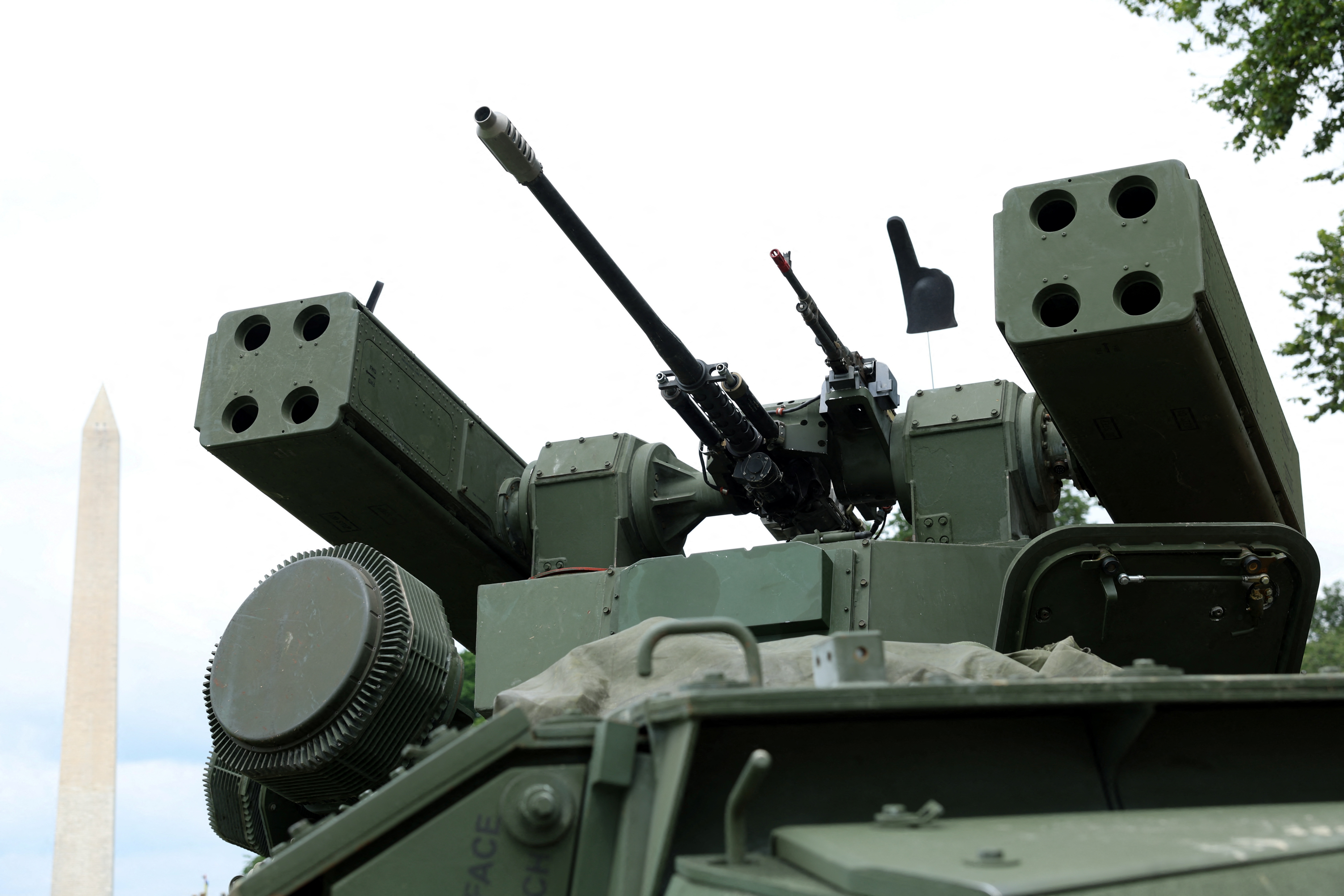 Military parade to commemorate the U.S. Army's 250th Birthday in Washington