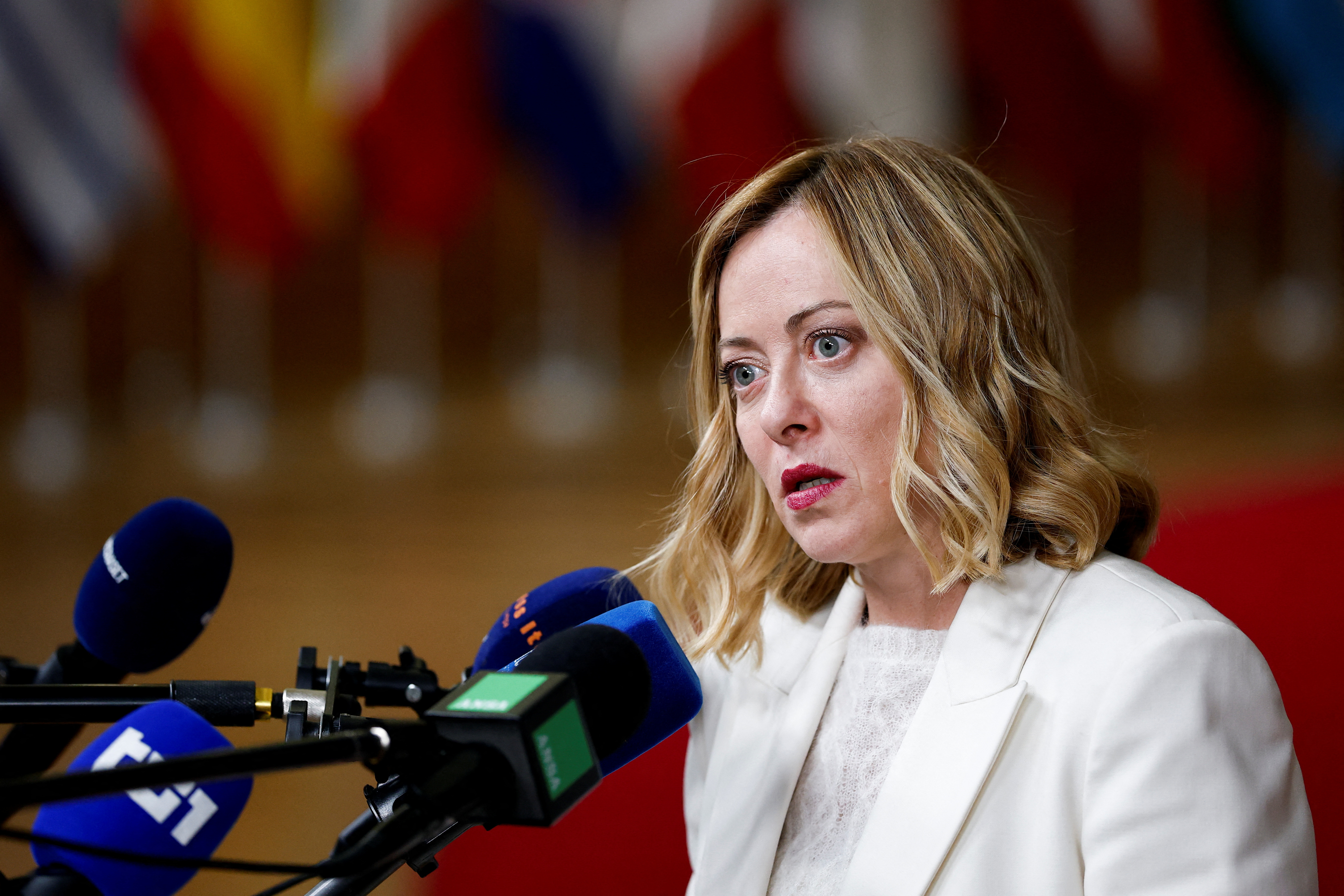 European Union leaders' special summit to discuss Ukraine and European defence, in Brussels