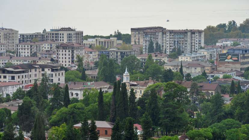 City views of Sukhumi, the capital of Georgia's breakaway region of Abkhazia
