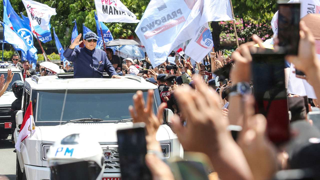 Inauguration of Indonesia's new President Prabowo Subianto, in Jakarta