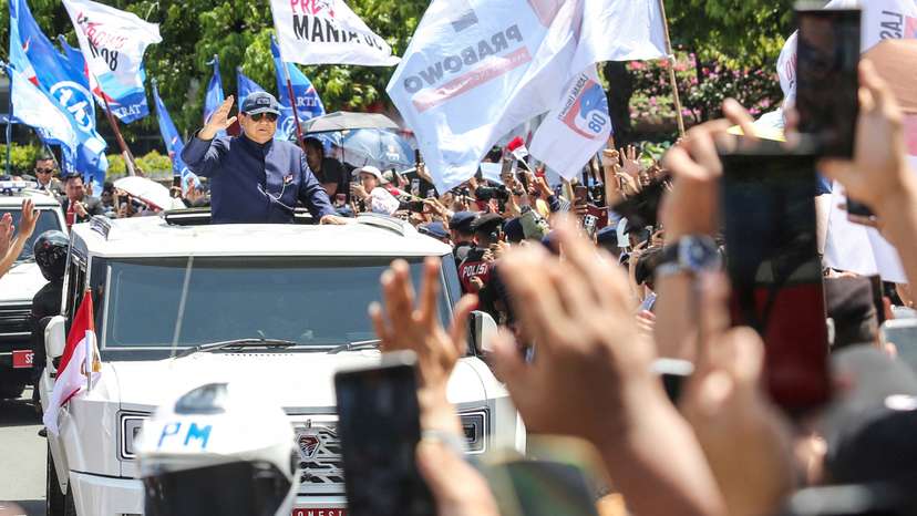 Inauguration of Indonesia's new President Prabowo Subianto, in Jakarta